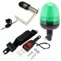 Static Seatbelt Warning System LED Flexi DIN Beacon c/w Side Mount Spigot