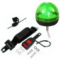 Green LED Static Seat Belt Warning Kit Single Bolt Beacon