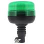 LED Green Flashing Beacon (Low Profile) - Flexi DIN Spigot Fixing