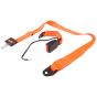 Wired Lap Belt 100cm Orange for Machinery - Part No. 308 380