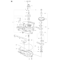 Gear Housing for Husqvarna 325 HS75