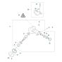 Bevel Gear for Husqvarna 325iR