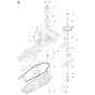Gear Housing for Husqvarna 326 HD75