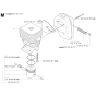 Cylinder, Piston & Muffler