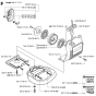 Starter Assembly for Husqvarna 326P