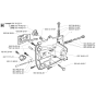 Crankcase Assembly For Husqvarna 333 Chainsaw 