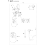 Harness Assembly For Husqvarna 333R Brushcutter