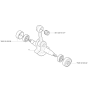 Crankshaft Assembly Husqvarna 340