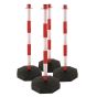 Safety Barrier 4 Posts & Chain