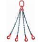 2 metre 7mm 4-Leg Chain Sling with Clevis Sling Hooks Self Locking Type