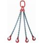 1 metre 7mm 4-Leg Chain Sling with Clevis Sling Hooks with Safety Catch