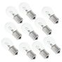 12v Flasher/Stop/Reverse Standard Filament Bulbs LLB 382 - Pack of 10