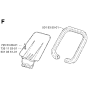 Handle Assembly for Husqvarna 400 H