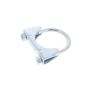 Exhaust Clamp 51mm Outer Diameter Zinc Plated for Ford Type 'U' (Sold Individually)