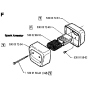 Muffler Assembly for Husqvarna 41