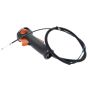 Control Handle for Stihl KM55, KM55C Kombi Engine - Genuine Part - OEM No. 4140 790 1305