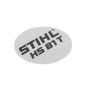 Model Plate for Stihl HS81T Hedgetrimmer - OEM No. 4237 967 1501