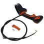 Control Handle w/ Throttle Cable for Stihl BR450 C-EF Leaf Blower - OEM No. 4244 790 4900