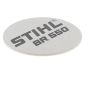 Model Plate for Stihl BR500 Blowers - 4282 967 1502
