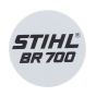 Model Plate for Stihl BR700 Blowers - 4282 967 1503