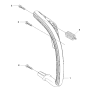 Handle Assembly for Husqvarna 440e