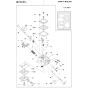 Carburetor for Husqvarna 445ii