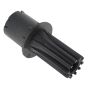 Splined stub for Stihl KG 770 Sweeping Machines - 4860 732 3404