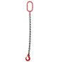 1 metre 8mm 1-Leg Chain Sling with Clevis Sling Hook with Safety Catch