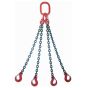 1 metre 8mm 4-Leg Chain Sling with Clevis Sling Hooks with Safety Catch