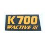Decal for Husqvarna K700 MK3 Disc Cutter - 506 33 97 02