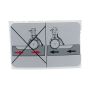 Label for Husqvarna K760 K3000 K4000 Disc Cutters - 522 03 81-01