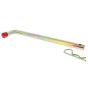 Heel Pin / Fork Pin 210mm x 15mm with R Clip