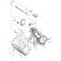 Chassis for Husqvarna 525iB