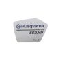 Label for Husqvarna 562XP MkII Chainsaws - OEM No 536 22 90 03