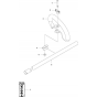 Tube for Husqvarna 536 LiLX
