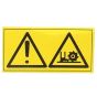 Logo For Blade Guard fits Husqvarna FS305, FS400 Floor Saw - 543 04 58-82