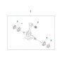 Crankshaft Assembly for 545F