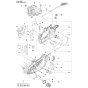 Crankcase Assembly For Husqvarna 550XP-XPG Chainsaw 