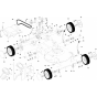 Drive Assembly for Husqvarna 55R21