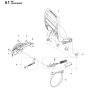 Chain Brake Assembly for Husqvarna 565