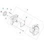 Crankcase Assembly for Husqvarna