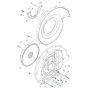 Fan Assembly for Husqvarna 580BTS