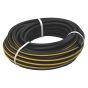 1/2" Black Air Hose/Yellow Stripe - 20 Metre