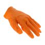 Nitrile Grip Plus Disposable Orange Gloves (Pack of 50) - Extra Large
