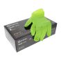 Nitrile Grip Plus Disposable Green Gloves (Pack of 50) - Medium