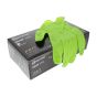 Nitrile Grip Plus Disposable Green Gloves (Pack of 50) - Extra Large