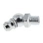 Angled Grease Nipple 1/4" UNF 45 Degree for Hydraulic Applications - Each