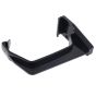 FloPlast Black UPVC Square Fascia Brackets 114mm Black - 10 Pack