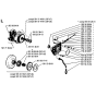 Clutch & Oil Pump for Husqvarna 66