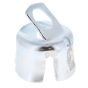 Plug Keeper Suitable for 7 Pin N & S Style Plugs - c/w Bolt Bracket Chrome